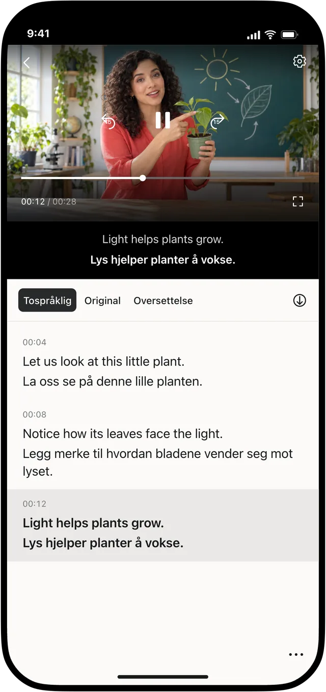 Se. Forstå.